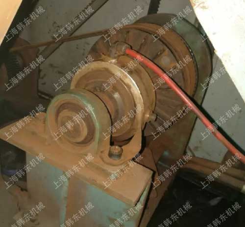 通軸式氣動離合器工況